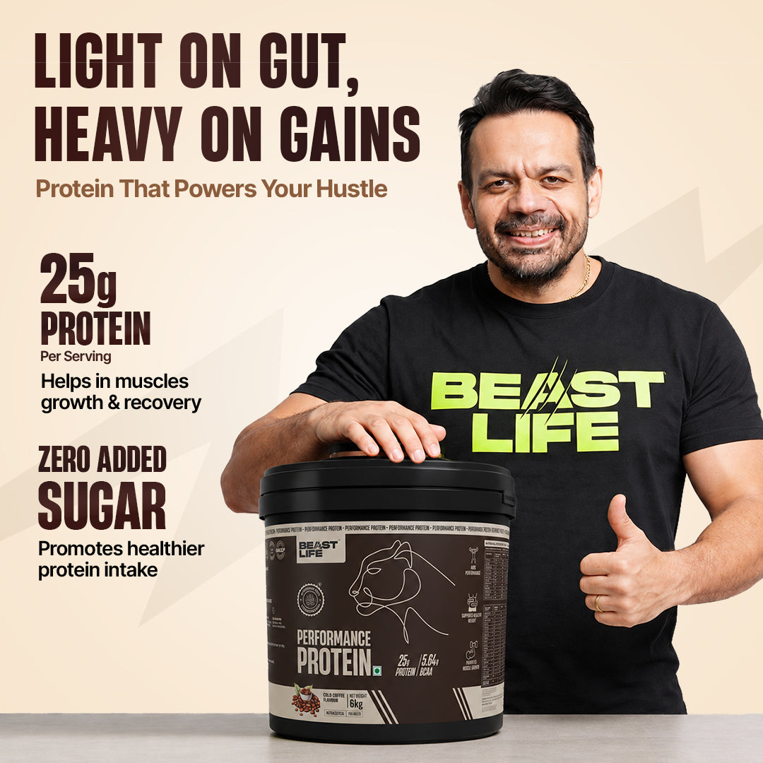Performance Fermented Yeast Protein with Ultrasorb Tech | Cold Coffee | 6 kg