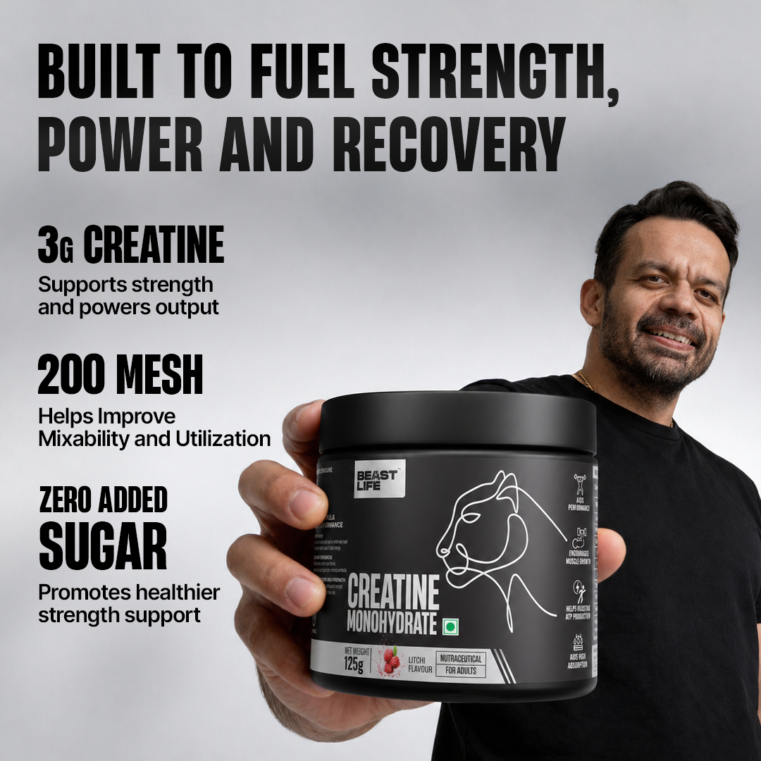 Creatine Monohydrate | Litchi | 125 g