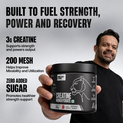 Creatine Monohydrate | Litchi | 125 g