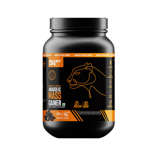 Anabolic Mass Gainer with Ultrasorb Tech (No Maltodextrin) | 1kg