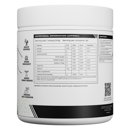 Combo pack | Creatine Nano 400 | Unflavoured | 250 g + Performance Protein | Chocolate | 2 kg