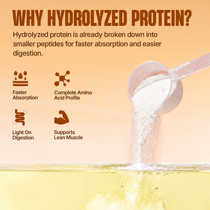 Pre-Digested Hydrolyzed Pea Protein Lemon & Lime flavour 500g