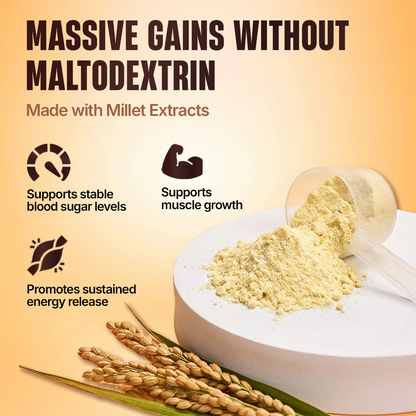 Anabolic Mass Gainer with Ultrasorb Tech | No Maltodextrin | Cookies & Cream | 5 kg