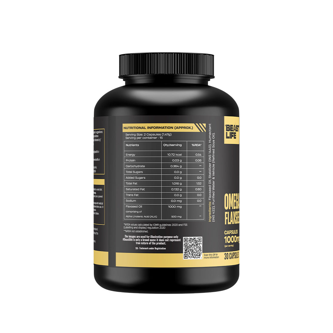 3X Strength Veg omega 3 6 9 | 45 Day Pack