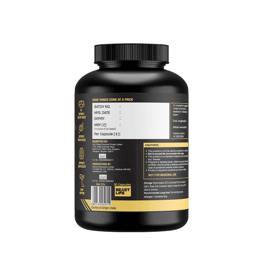 3X Strength Veg omega 3 6 9 | 45 Day Pack