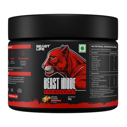 PRE WORKOUT ORANGE 105g