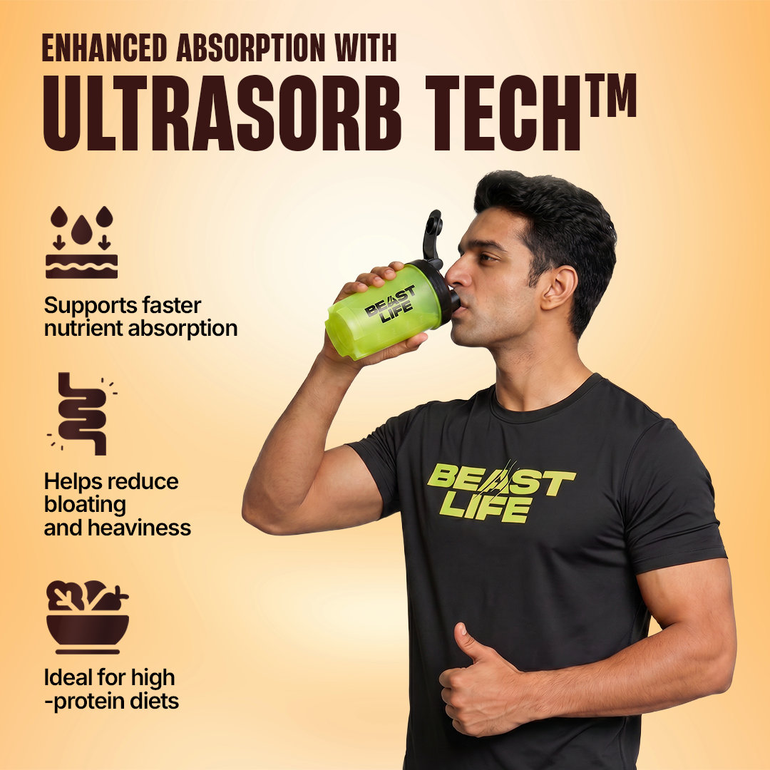 Anabolic Mass Gainer with Ultrasorb Tech | No Maltodextrin | Butterscotch | 5 kg