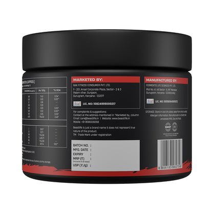 Beastmode Preworkout – Fruit Punch (New Formulation)