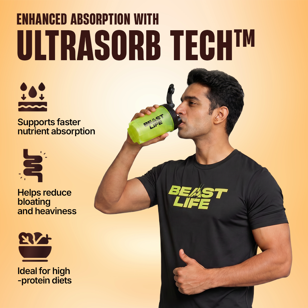 Anabolic Mass Gainer with Ultrasorb Tech | No Maltodextrin | Butterscotch | 1 kg
