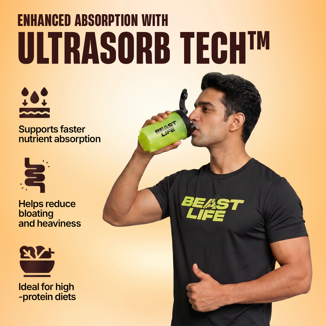 Anabolic Mass Gainer with Ultrasorb Tech | No Maltodextrin | Butterscotch | 2.5kg