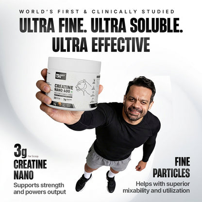 Combo pack | Creatine Nano 400 | Tropical Tango | 115 g + Preworkout | Fruit punch | 105 g