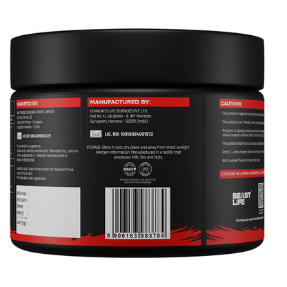 Beast mode Pre Workout Shikanji 105g