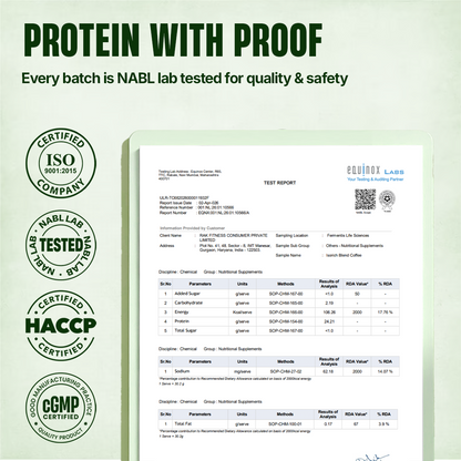 Isorich Blend Whey Protein with Ultrasorb Tech | Coffee | 924 g