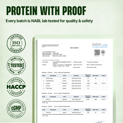 Isorich Blend Whey Protein with Ultrasorb Tech | Vanilla | 924 g