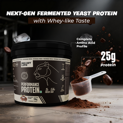Performance Fermented Yeast Protein with Ultrasorb Tech | Cold Coffee | 6 kg