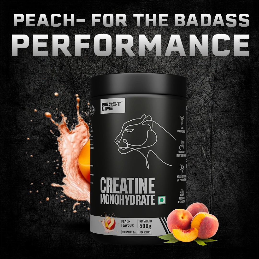 Peach Creatine Monohydrate 500g