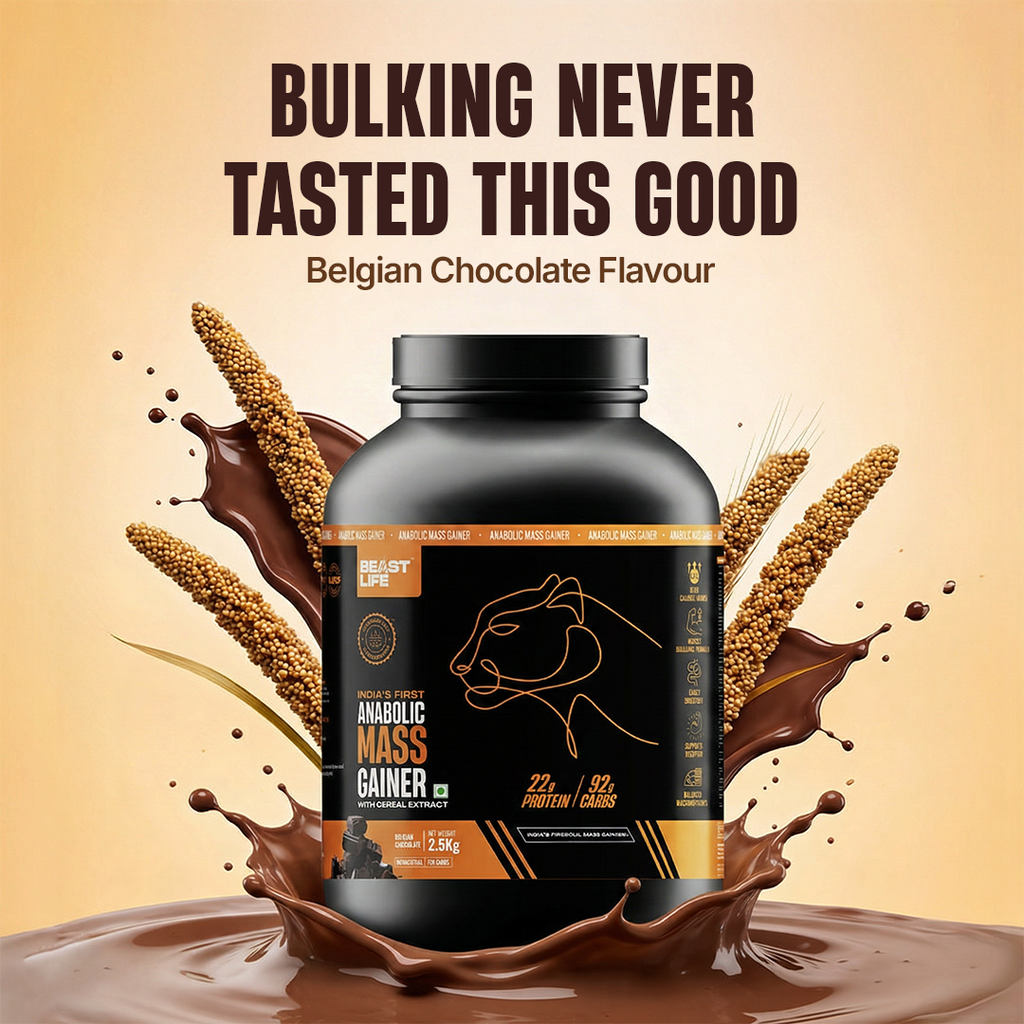 Anabolic Mass Gainer with Ultrasorb Tech, 2.5 kg, Belgian Chocolate - Image 6