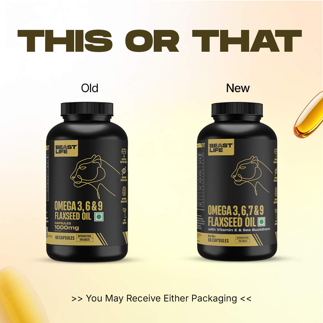 3X Strength Veg omega 3 6 9 | 60 N