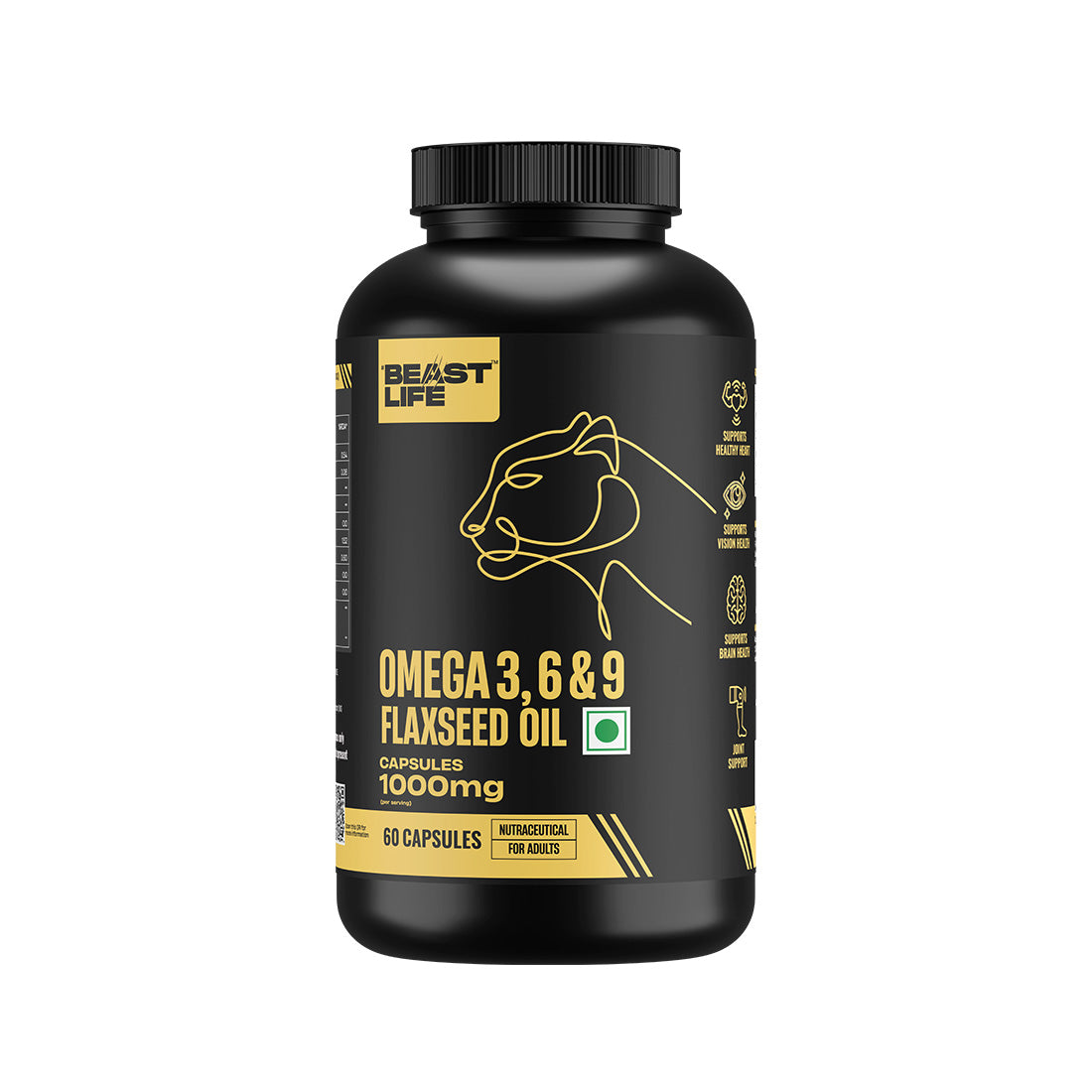 3X Strength Veg omega 3 6 9 | 60 N