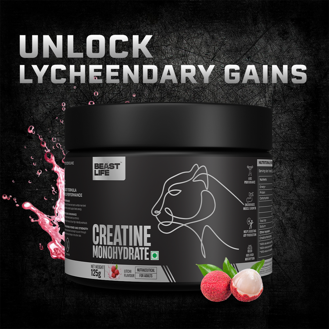 Litchi Creatine Monohydrate 125g