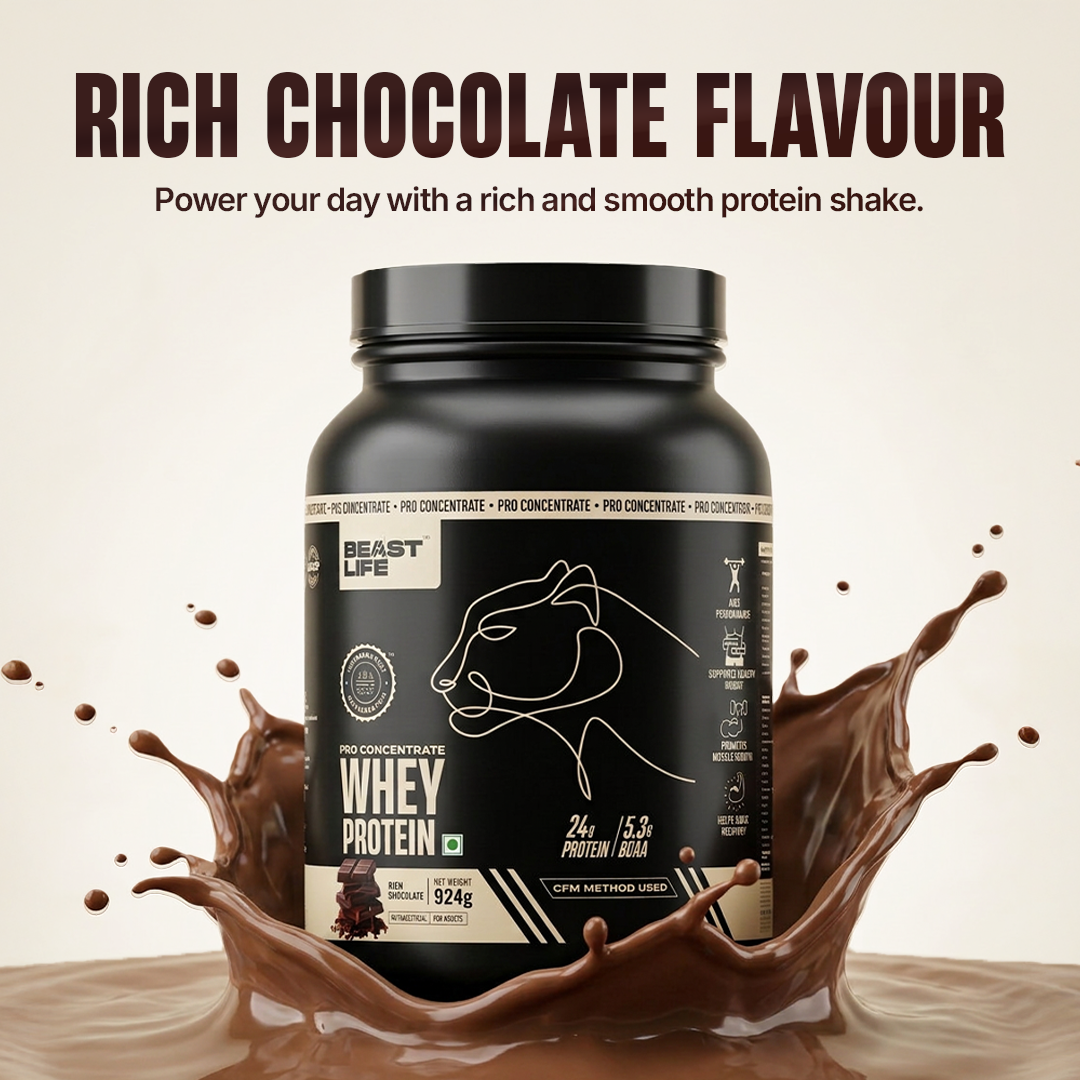 Pro Concentrate Whey Protein with Ultrasorb Tech | Rich Chocolate | 924 g