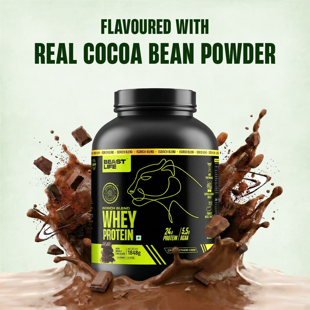 Isorich Blend Whey Protein with Ultrasorb Tech | Chocolate | 1.848 kg