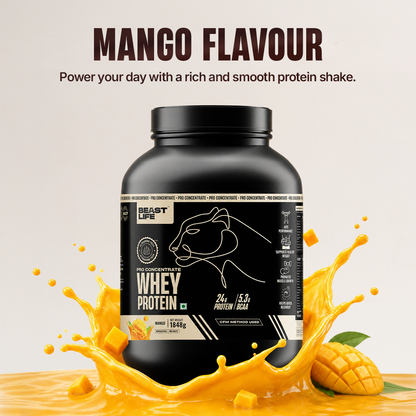 Pro Concentrate Whey Protein with Ultrasorb Tech | Mango | 1.848 kg