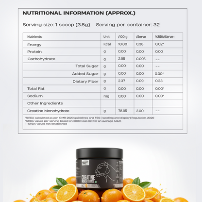Creatine Monohydrate | Tropical Tango | 125 g