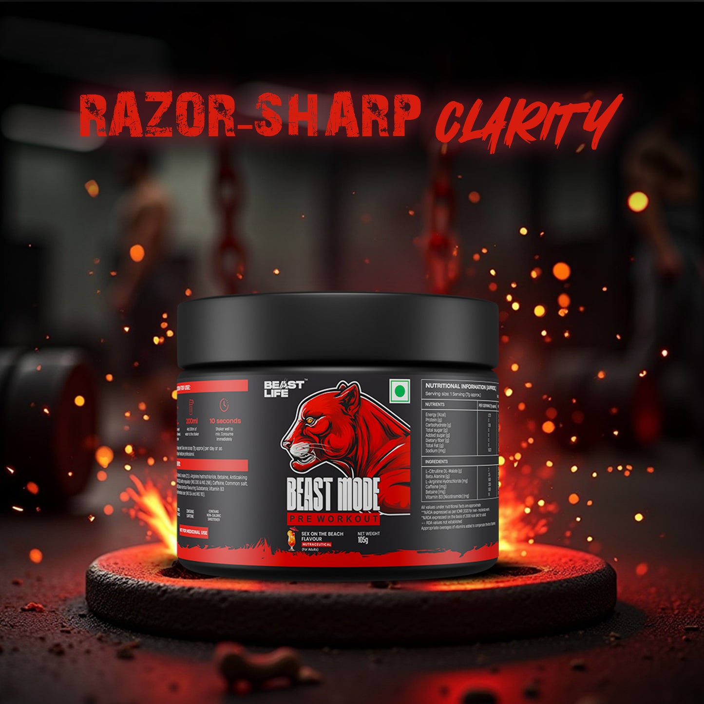 Pre Workout | Sex on the Beach | 105 g