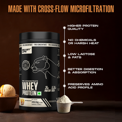 Pro Concentrate Whey Protein Butterscotch 1lbs