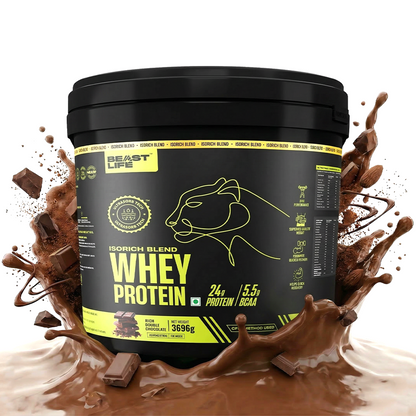 Isorich Blend Whey Protein with Ultrasorb Tech | Chocolate | 3.696 kg