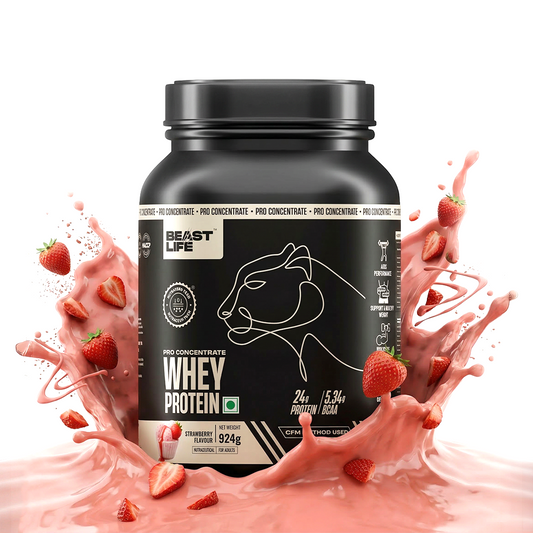 Pro Concentrate Whey Protein with Ultrasorb Tech | Strawberry | 924 g