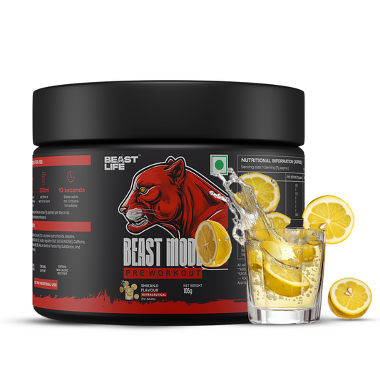 Beast mode Pre Workout Shikanji 105g