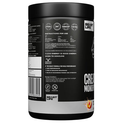 Peach Creatine Monohydrate 500g