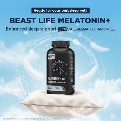 MELATONIN+ CAPSULES 60N