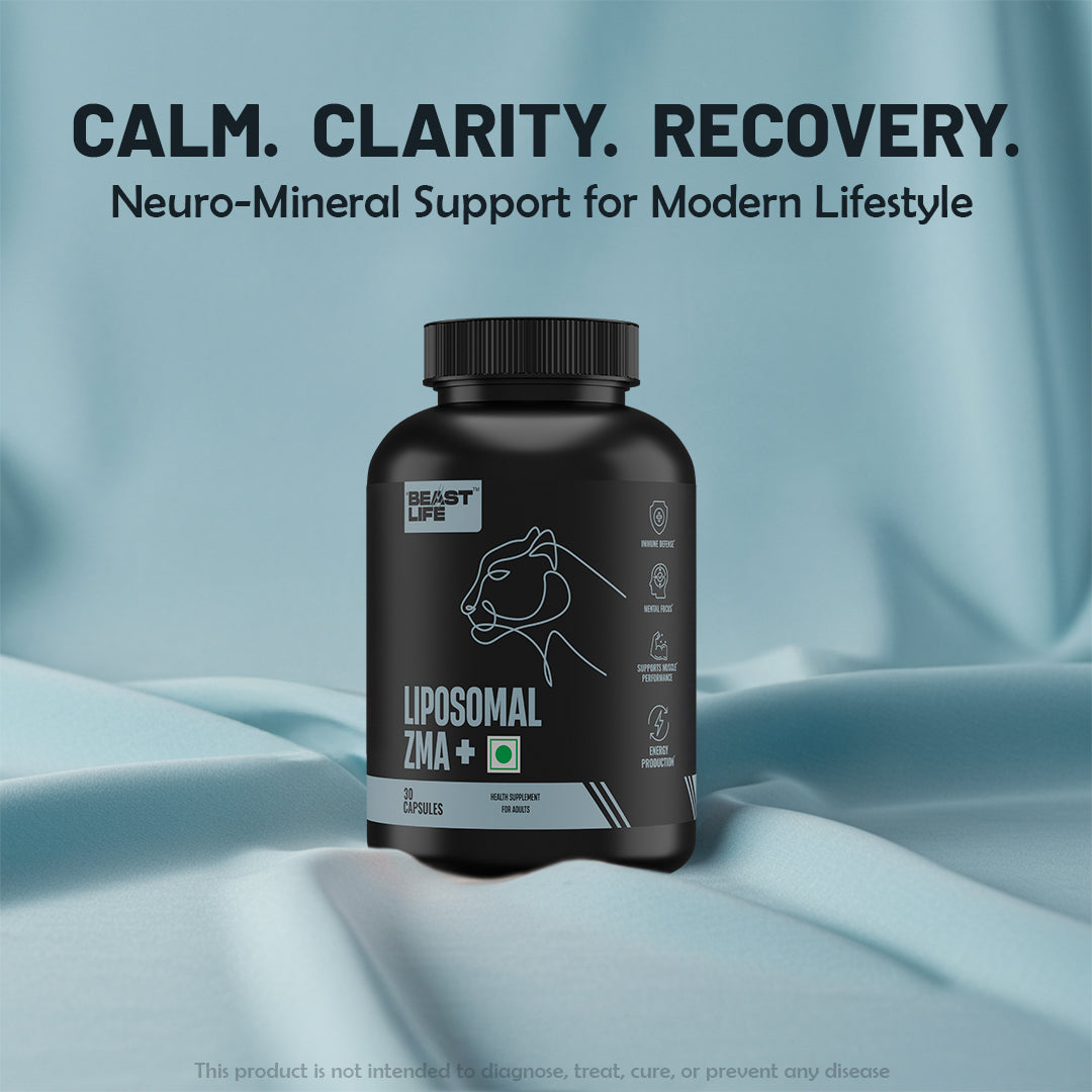 Liposomal ZMA+ | Zinc, Magnesium Complex with Vitamin B6 30N