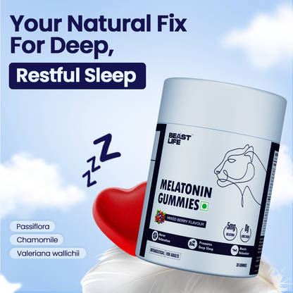 Melatonin Gummies | Mixed Berries | 30N