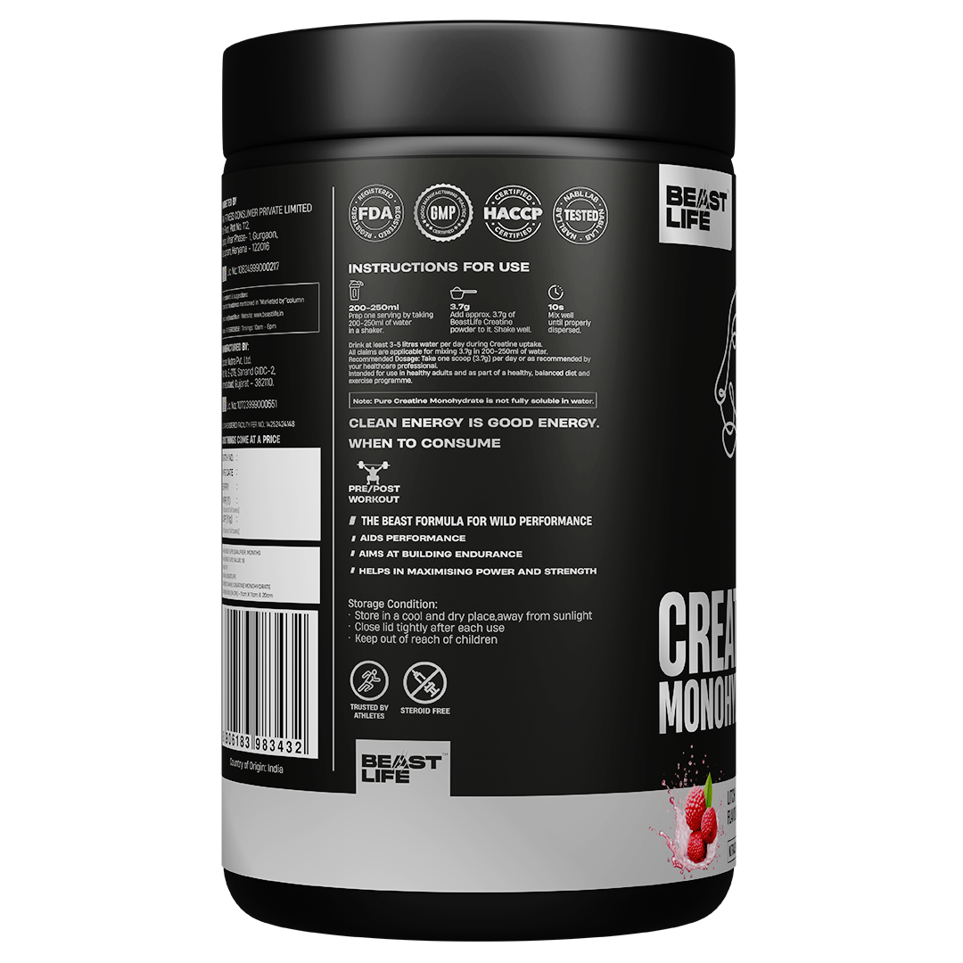 Litchi Creatine Monohydrate 500g