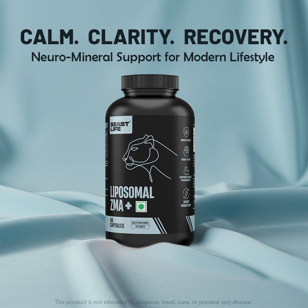 Liposomal ZMA+ | Zinc, Magnesium Complex with Vitamin B6 60N