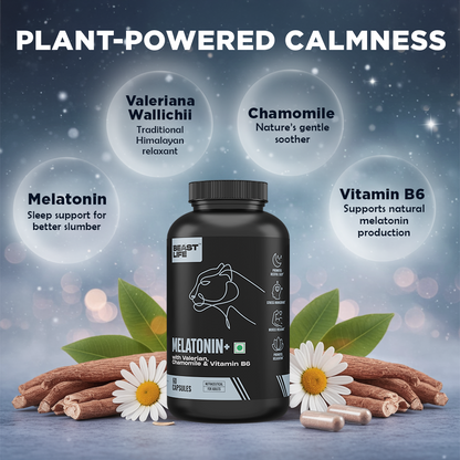 MELATONIN+ CAPSULES 60N