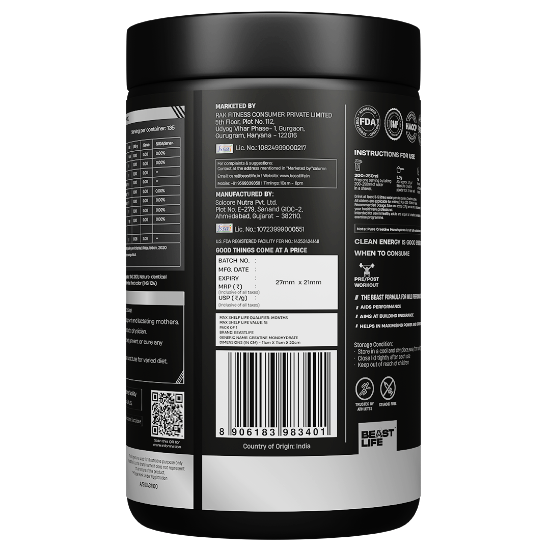 Watermelon Creatine Monohydrate 500g