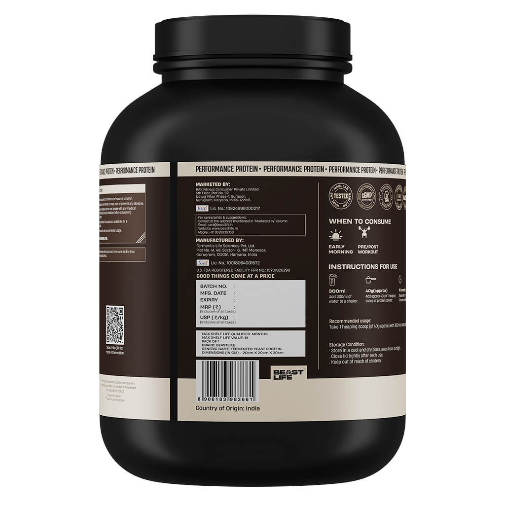Performance Fermented Yeast Protein 2 kg - Image 11
