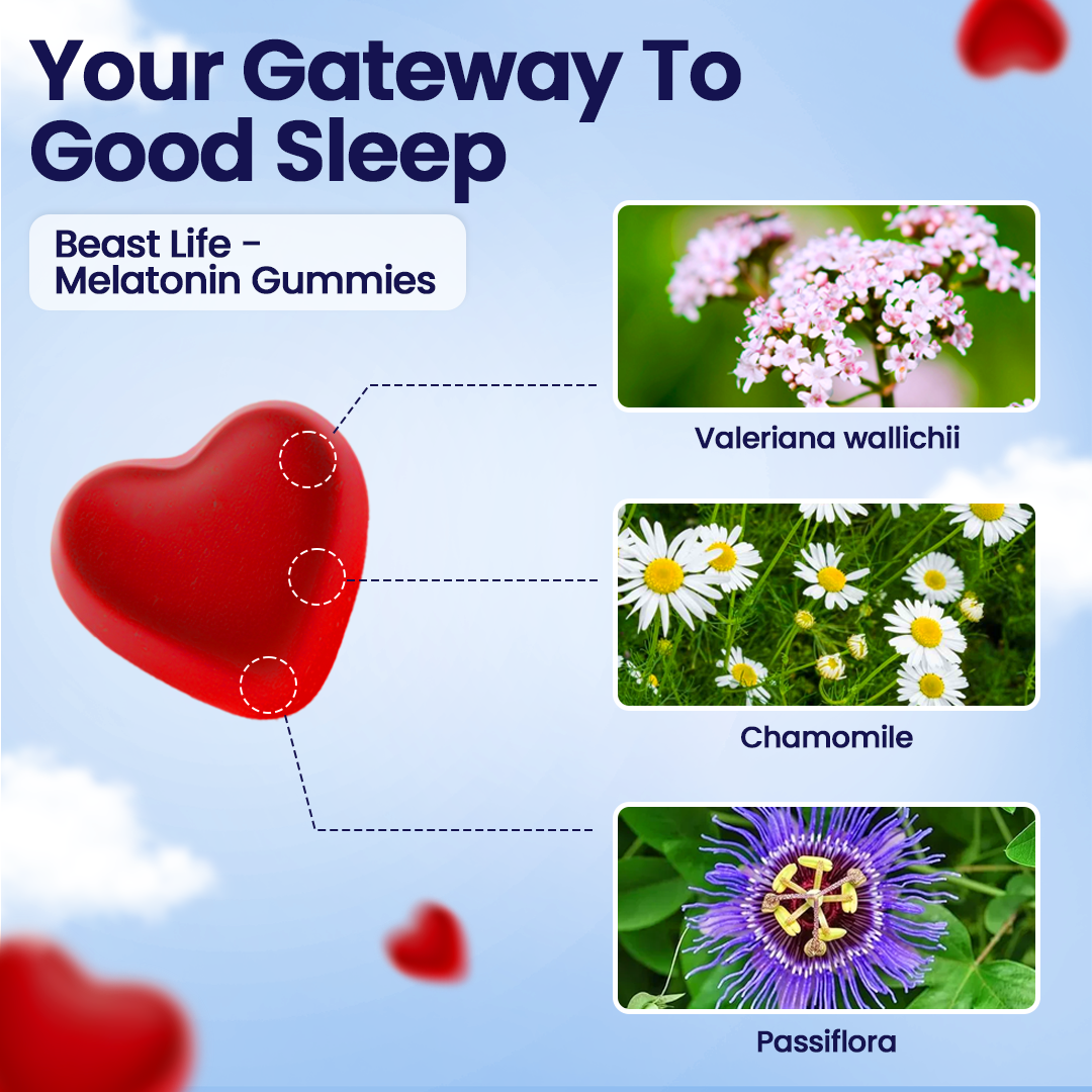 Melatonin Gummies | Mixed Berries | 30N