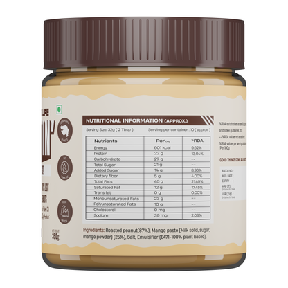 Beastlife Peanut Butter Creamy Mango 350g