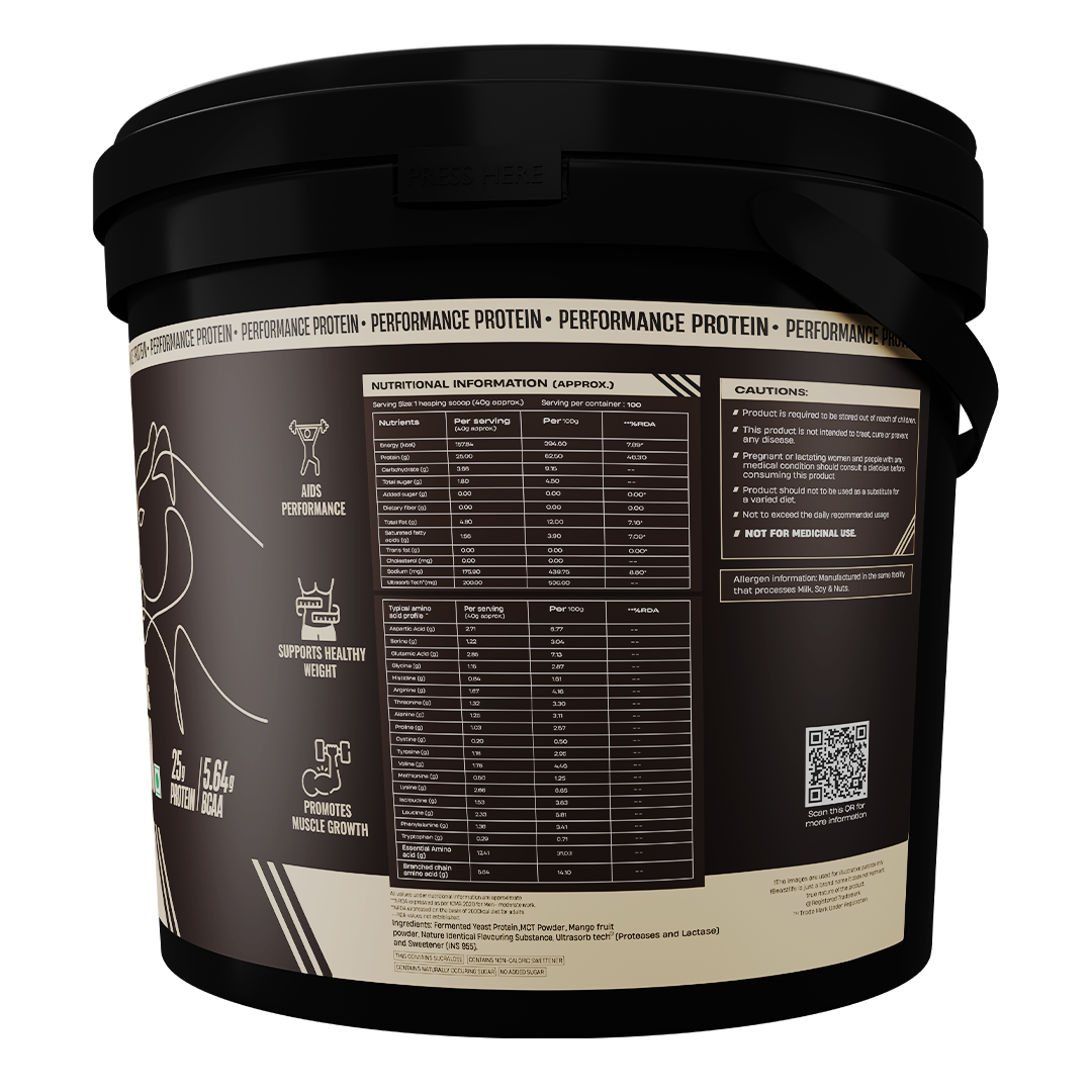 Performance Fermented Yeast Protein with Ultrasorb Tech | Mango | 4 kg