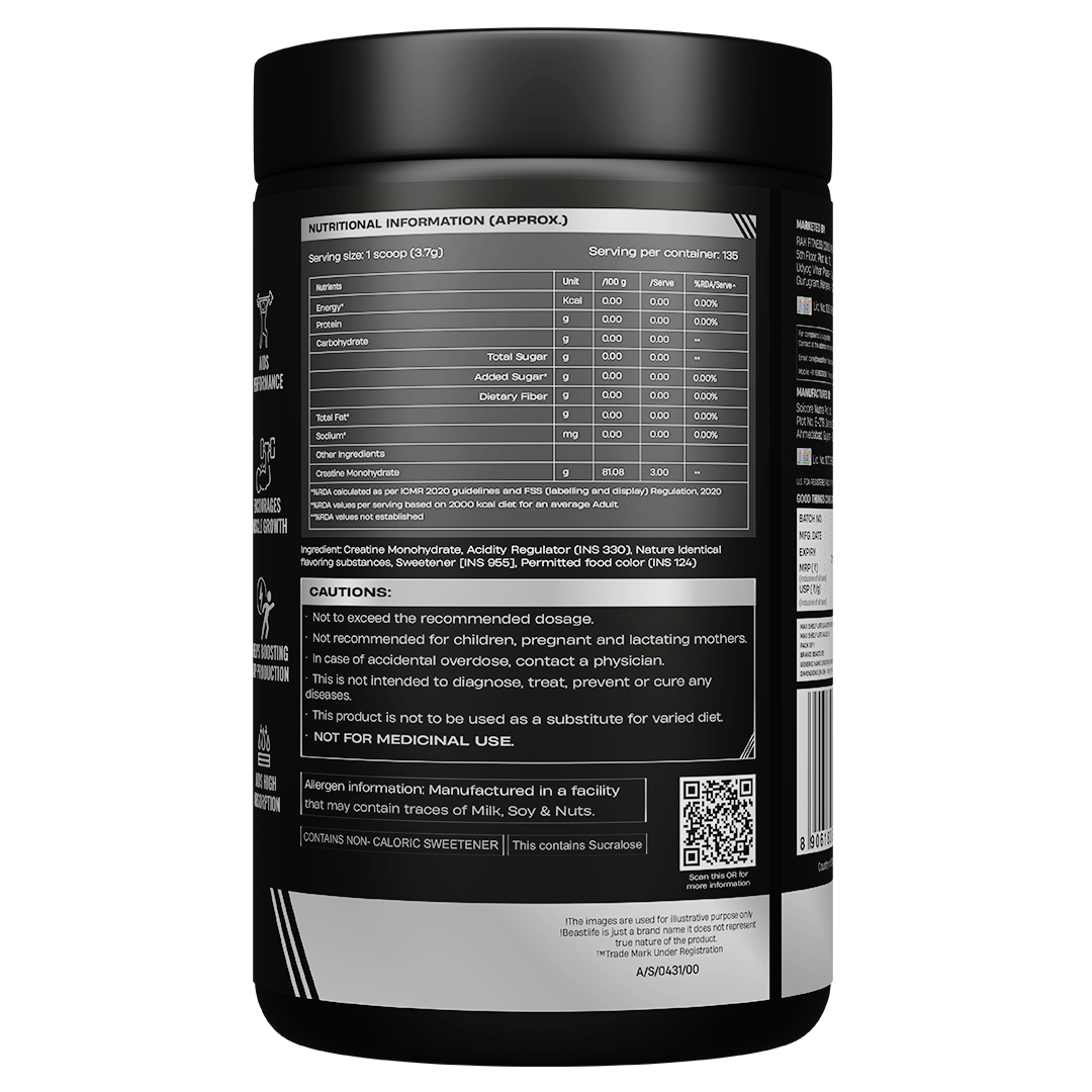 Watermelon Creatine Monohydrate 500g