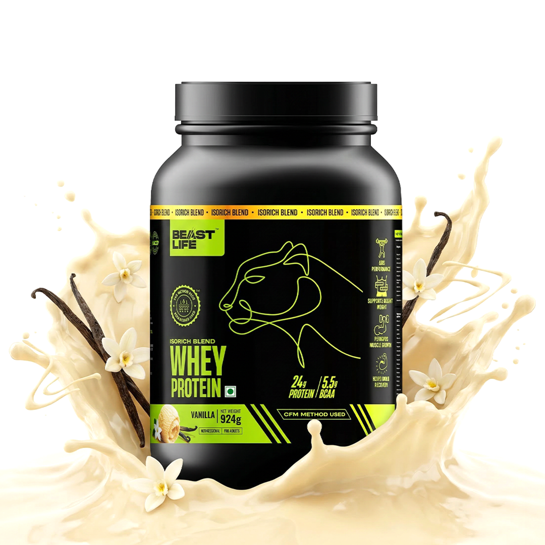 Isorich Blend Whey Protein with Ultrasorb Tech | Vanilla | 924 g