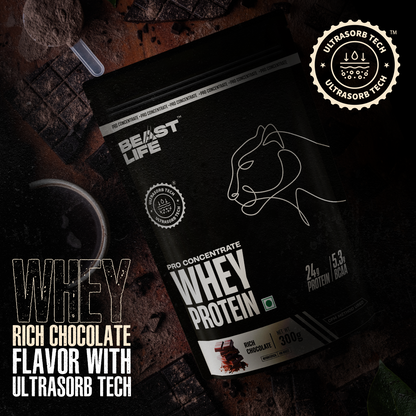 Pro concentrate Whey Protein (Rich Chocolate) 300g
