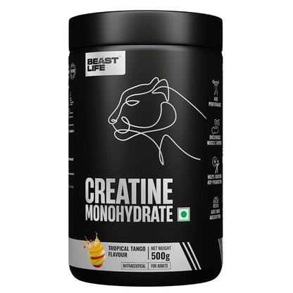 BeastLife Valentine’s Limited Couple Combo | Bold Shaker Red 500ML + Creatine Monohydrate Tropical Tango 500g