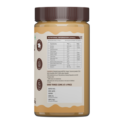 Beastlife Peanut Butter Crunchy Coconut 800g